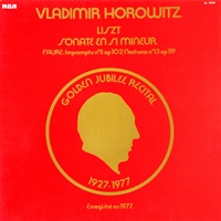 RCA : Horowitz - Golden Jubilee Recital